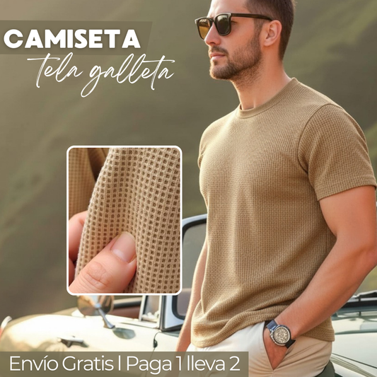 CAMISETA PREMIUM TELA GALLETA