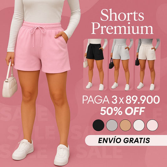 Shorts Premium Mujer | Confort y Estilo