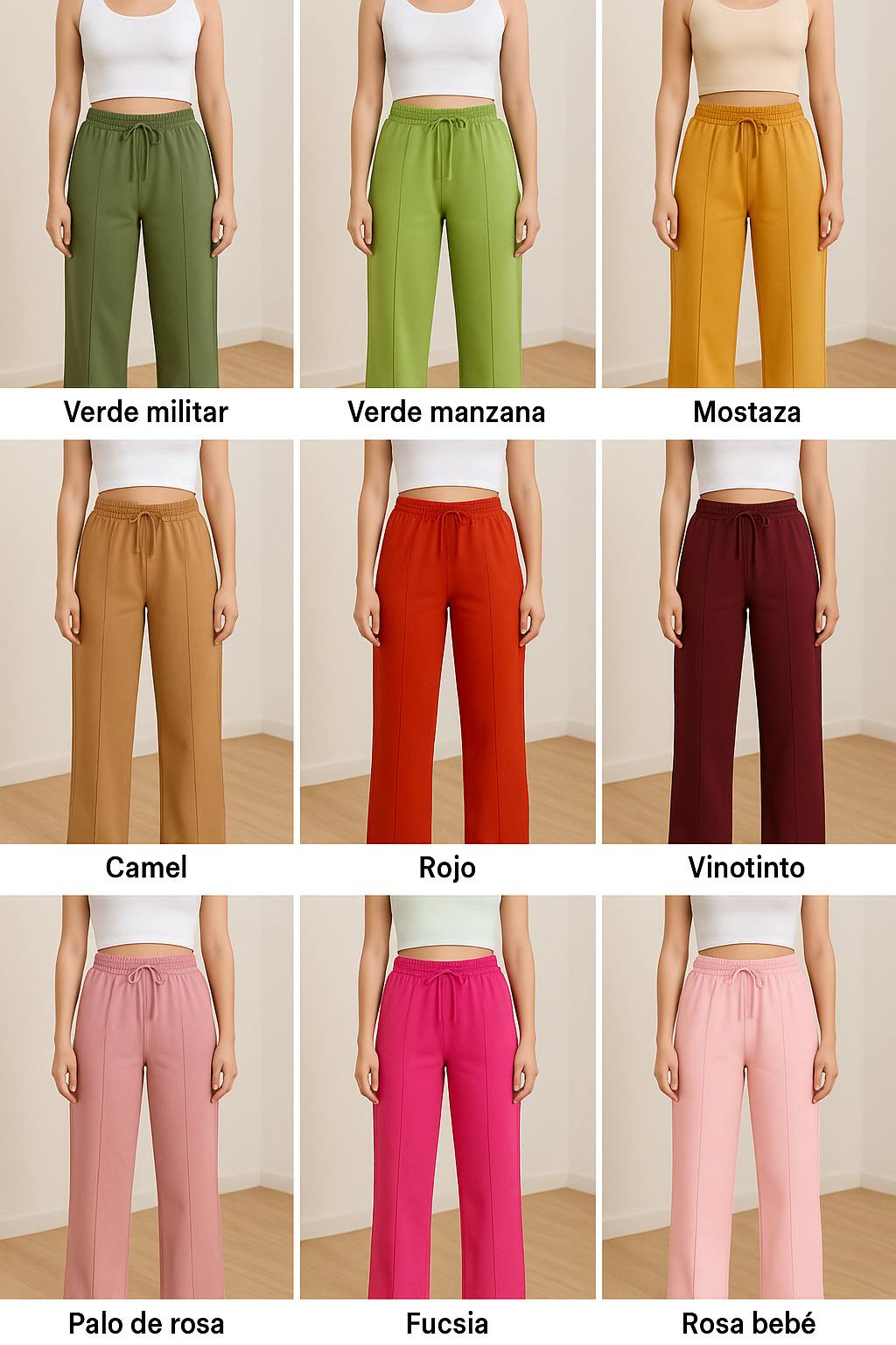 JOGGER PREMIUM BOTA RECTO MUJER