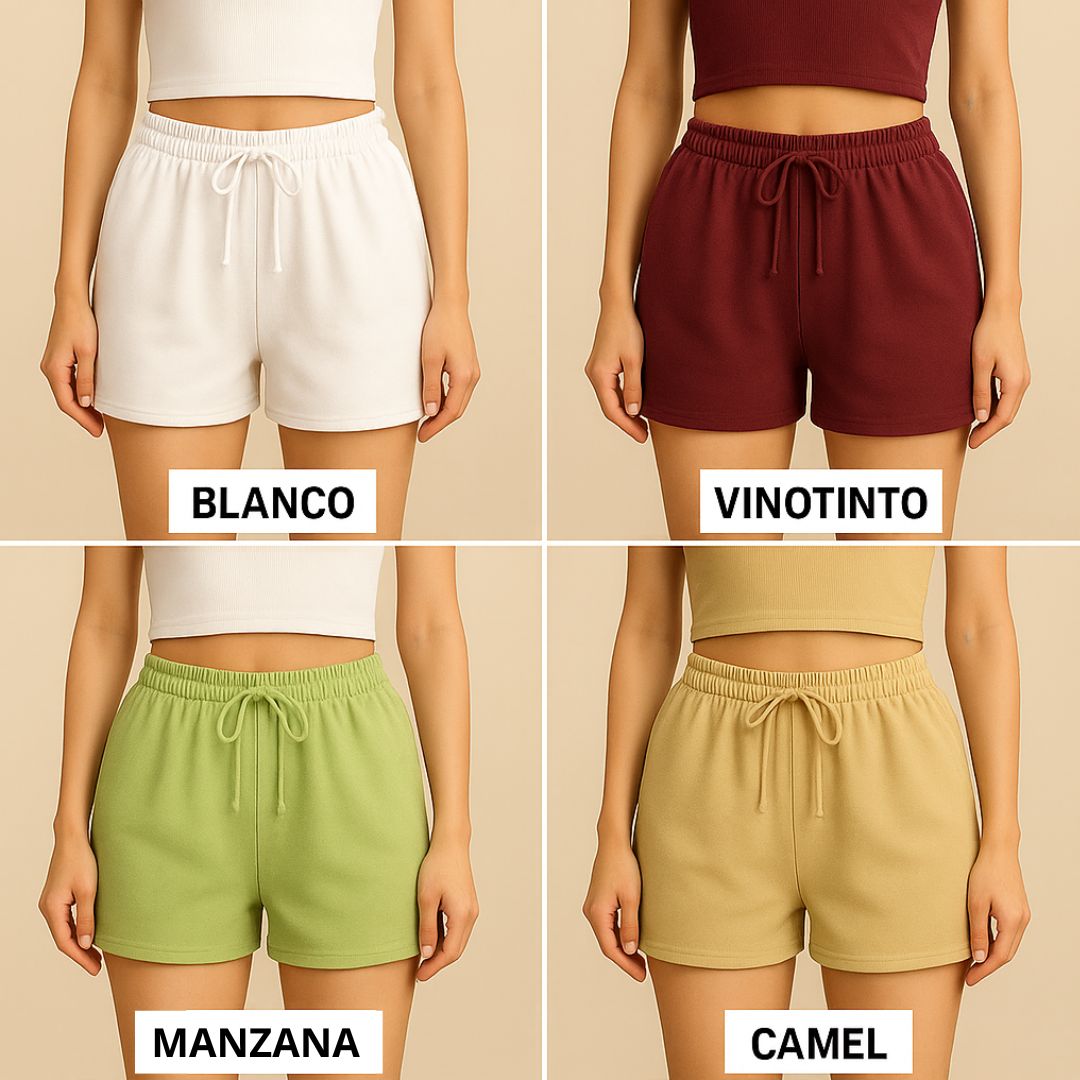 Shorts Premium Mujer | Confort y Estilo
