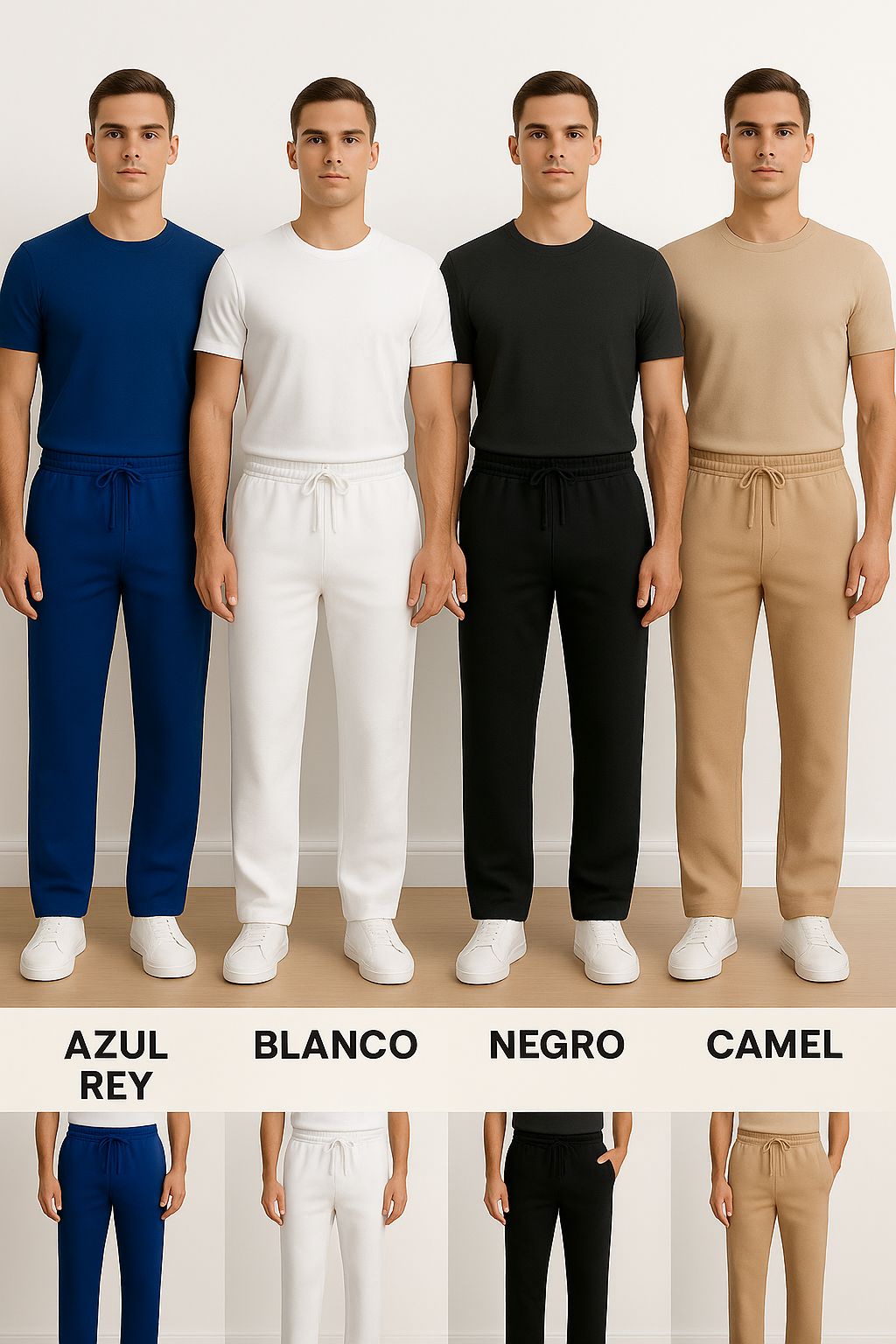 JOGGERS PREMIUM HOMBRE ESTILO RECTO