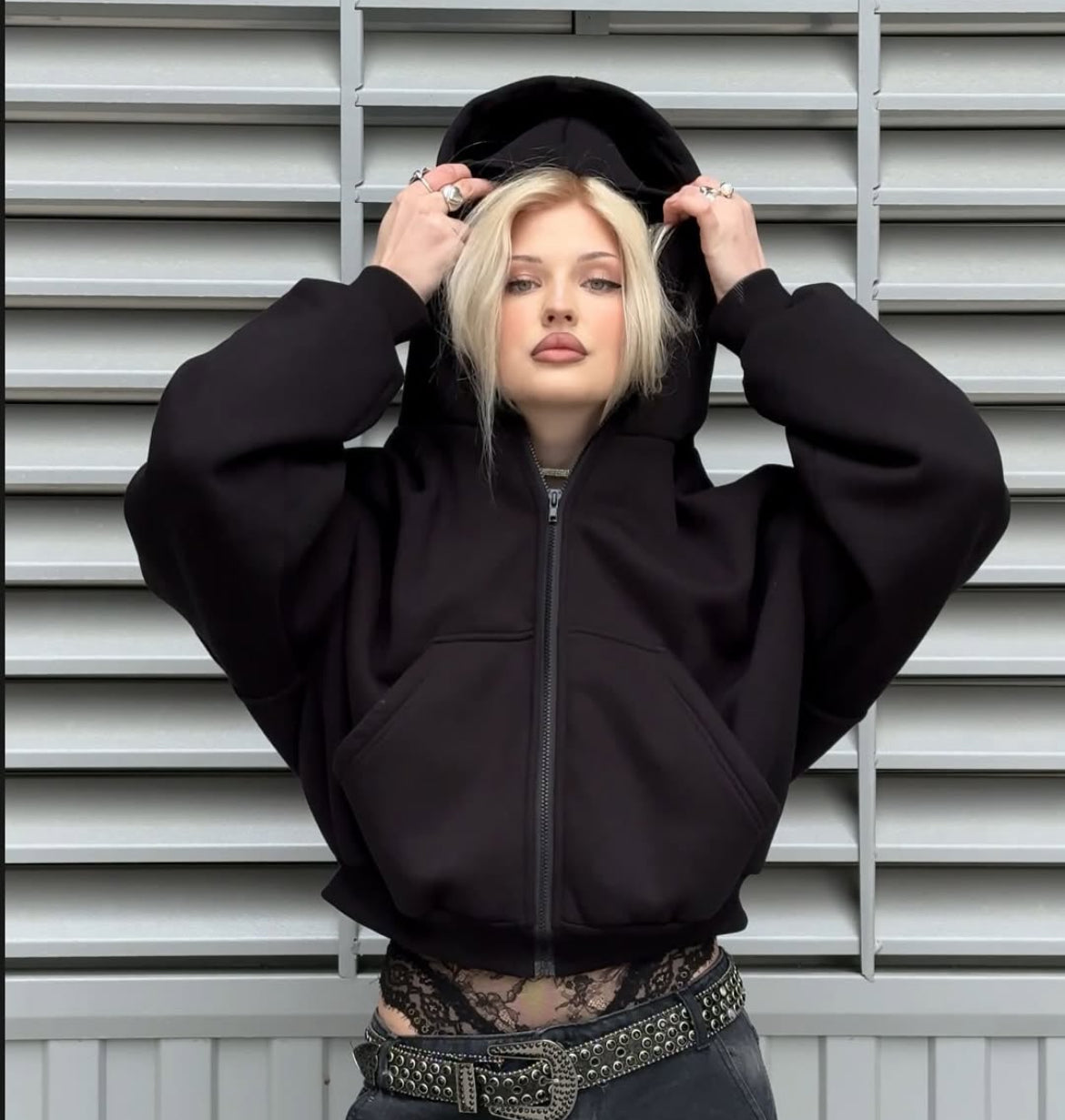 Hoodie Ninja™ | Face-Cover & Forro Afelpado