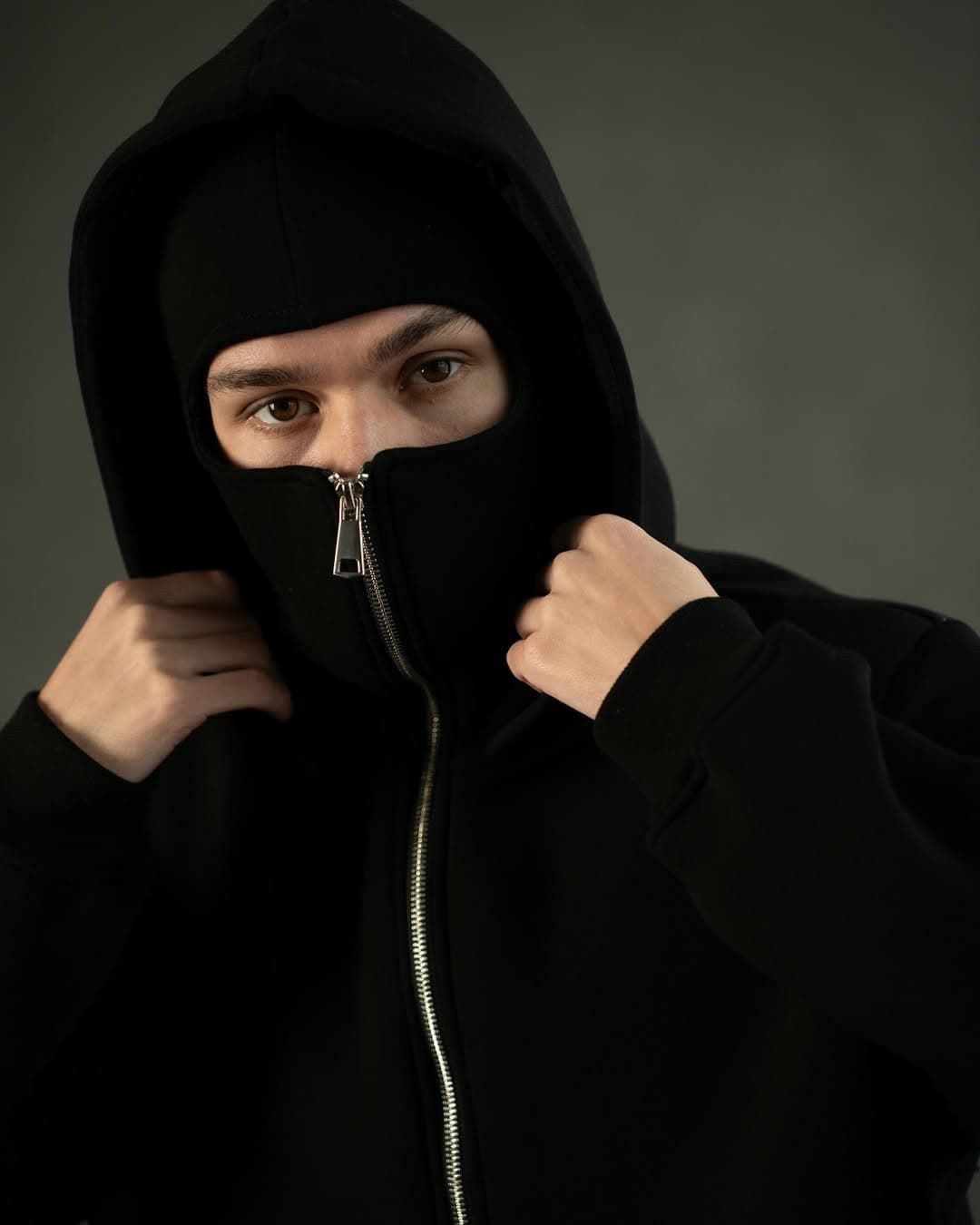 Hoodie Ninja™ | Face-Cover & Forro Afelpado