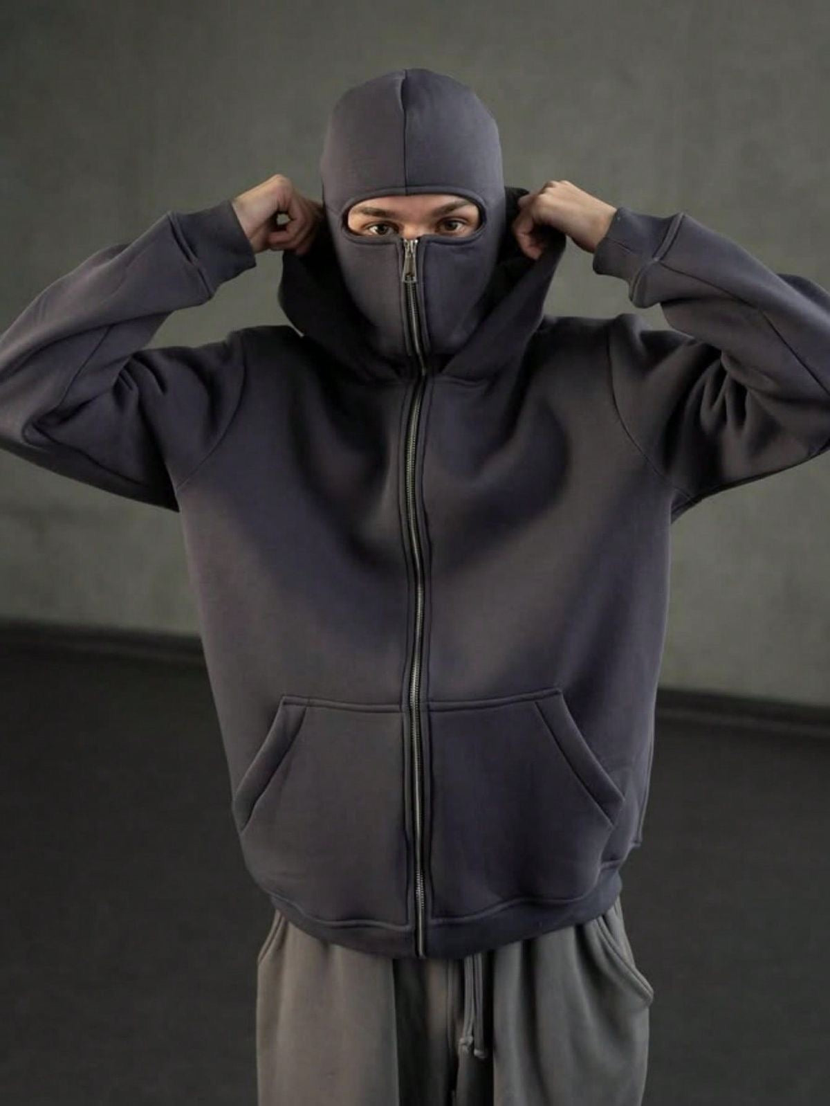 Hoodie Ninja™ | Face-Cover & Forro Afelpado