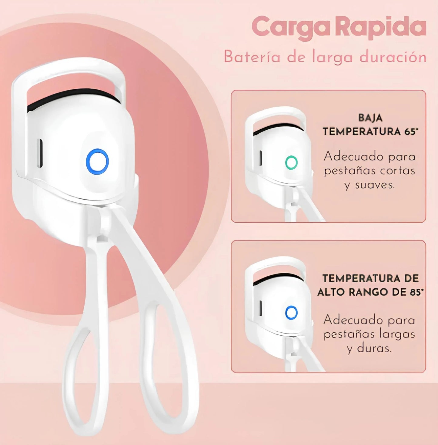 LashPro™ Rizador de Pestañas Eléctrico