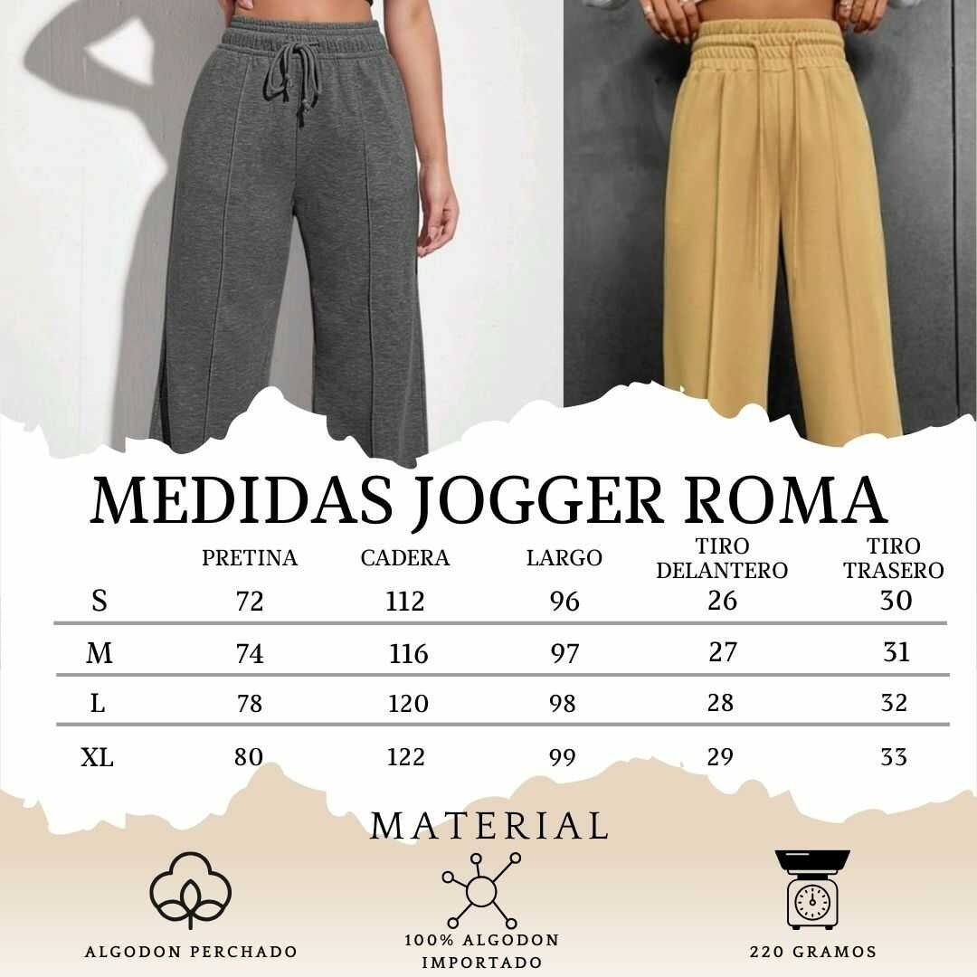 JOGGER PREMIUM BOTA RECTO MUJER