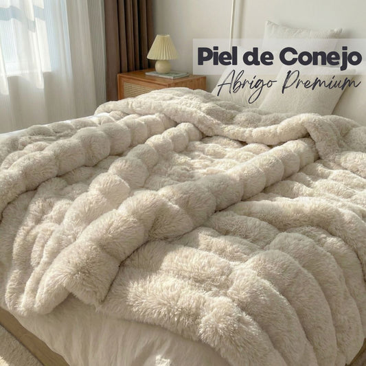 Cobija Premium Piel de Conejo King