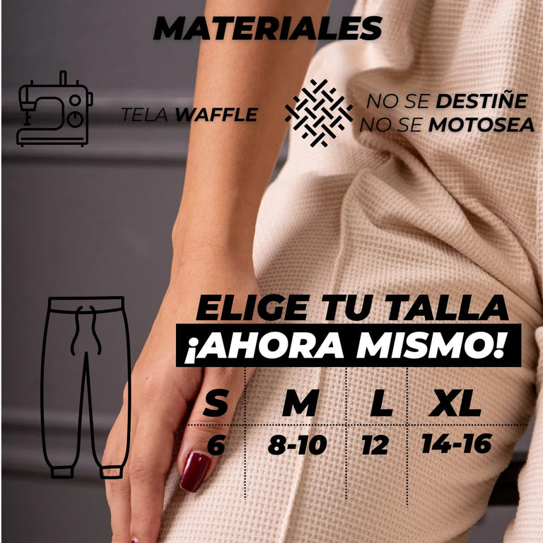 Jogger Tela Galleta |  Confort Premium